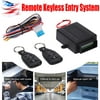 Universal Car Remote Control Central Kit Door Lock Locking Keyless Entry System