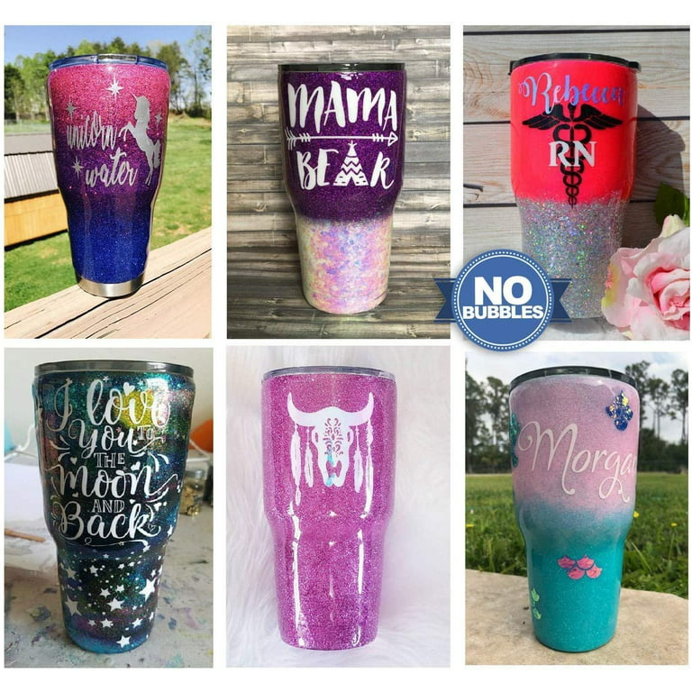 Epoxy Tumblers Kit with Glitter for Tumblers, Includes Clear Cast Epoxy for  Tumblers, Silicone Epoxy Resin Brush, Glitter for Tumblers and Other Epoxy