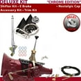 thumbnail image 1 of American Shifter  AOD Shifter Kit Chrome 6 in. E Brake Cable Clevis Trim Kit for EBA0F, 1 of 1