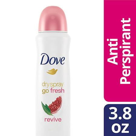 Revivex Spray - Dove Dry Spray Antiperspirant Deodorant Revive 3.8 oz.(pack of 1)