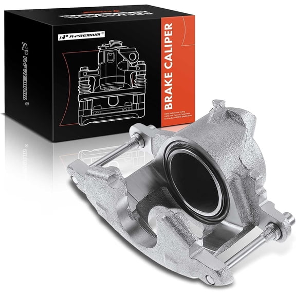 A-Premium Disc Brake Caliper Assembly Compatible with Chevrolet Malibu El Camino Monte Carlo Pontiac Firebird Grand Am Grand Prix Buick Regal Skylark Front Right Passenger Side