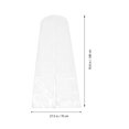 thumbnail image 3 of IFANLANDOR Clear Clothes Storage Bags Transparent PEVA Waterproof Clothing 1 Set, 3 of 8