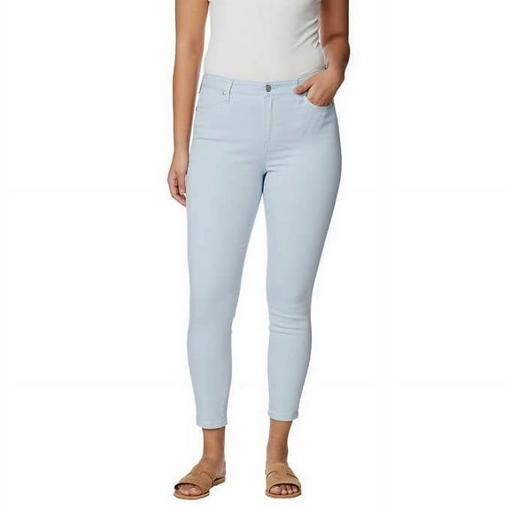 Buffalo Ladies' Size 8 Tencel Blend Ankle Pant, Light Blue (Cali Blue)