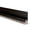 A003- Black L-Shaped Aluminum Door Weather Stripping, variant on Door Weather Stripping Door Seal Strip with L-Shape Metal Frame and Dense Brush for Gaps, Effective Door Sweep for Bottom of Door to Block Drafts and Noise, Home and Office Draft