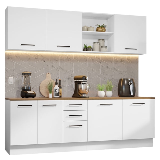Cocina Integral Completa Modular Madesa Agata 240cm BM 02