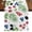 White, variant on Botanical Fruit Burlap Cotton Table Runner 13x108 Inches Long, Retro Blueberry Raspberry Leaves Black Farmhouse Table Runners, Outdoor Dining Table Decor for Baby Shower/Party/Wedding