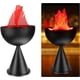 thumbnail image 1 of Lámparas de fuego falsas LED 3d, lámparas de mesa con llamas Flash artificiales, decoración de fiestas navideñas, bares, escenarios, artículos de vacaciones familiares, 1 of 4
