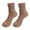 E, variant on Dyfzdhu Womens Autumn Winter Thick Wool Socks Solid Color Casual Medium Tube Thermal Socks