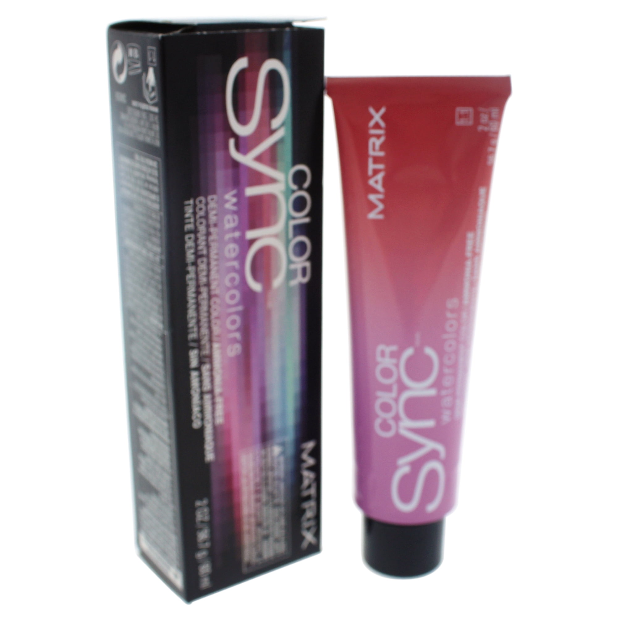 Matrix Color Sync Watercolors Demi Permanent Sapphire Blue By