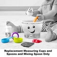 thumbnail image 3 of Replacement Parts for Fisher-Price Laugh 'n Learn Magic Color Mixing Bowl - GJW20 ~ Replacement Measuring Cups and Spoons and Mixing Spoon, 3 of 5