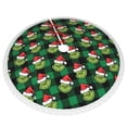 thumbnail image 3 of Faldas para árbol de Navidad Grin-Ch de 36 pulgadas, tapete para árbol de Navidad para fiestas de invierno, falda para árbol de Navidad para decoraciones navideñas rústicas, 3 of 8