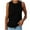 Black, variant on KBZDBZC Womens Tank Tops Women's Casual Comfort Round Neck Solid Color Hundred Sleeveless Vest Tops Oversized Tshirts for Women Workout Tops Workout Tank Tops Woman(Beige,S)