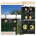 thumbnail image 3 of 5' Feet x 283' Feet Dark Green Commercial Privacy Fence Screen Custom Available 3 Years Warranty 130 GSM 88% Blockage, 3 of 7