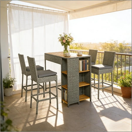 outdoor high top table and product