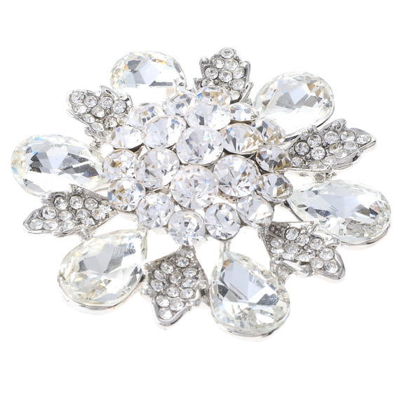 Rhinestone Crystal Brooch