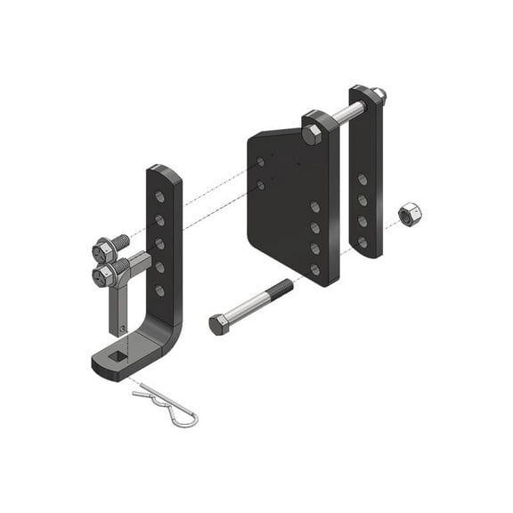 Blue Ox Trackpro/2-Point Hitch Accessory Bxw4073