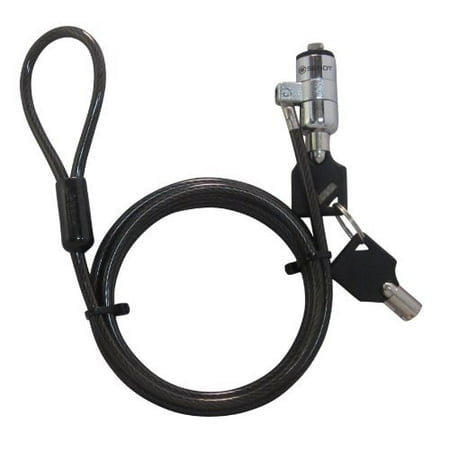 Sendt Câble de Sécurité à Clé pour Ordinateur Portable/portable Noir