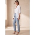 thumbnail image 2 of Jessica London Women's Plus Size Tall True Fit Stretch Denim Straight Leg Jean, 2 of 4