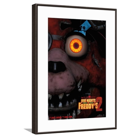 Five Nights at Freddy's Movie 2 (2025) - Foxy One Sheet Canvas Wall Poster, 14.725" x 22.375"