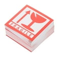 thumbnail image 1 of Miangastore Handle with Care Sticker Copper Sticker 1000Pcs 2.16X2.16In, 1 of 9