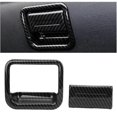 thumbnail image 2 of unique High qualityfor Navara NP300 2016-2021 Carbon Fibre Car Glove Box Handle Bowl Cover Trim Decor Accessories, 2 of 5