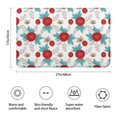 thumbnail image 3 of Pioneer Flower Floral Print Pattern Bathroom Rugs Mat, Non Slip Microfiber Bathroom Rug with Rubber Backing, Soft Mats for Bathroom Floor Tub Shower, 17"x27", 3 of 5