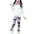 thumbnail image 7 of 2-12 Years Girls Winter Thick Warm Fleece Lined Leggings Kids Velvet Tights Pants, 7 of 7