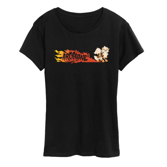 Pokémon - Arcanine Fire Women's Short Sleeve Graphic T-Shirt
