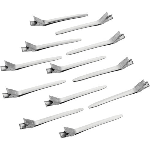 Goody Goody Aluminum Sectioning Clips Hair Salon Clamp Clips 12 Ct Walmartcom