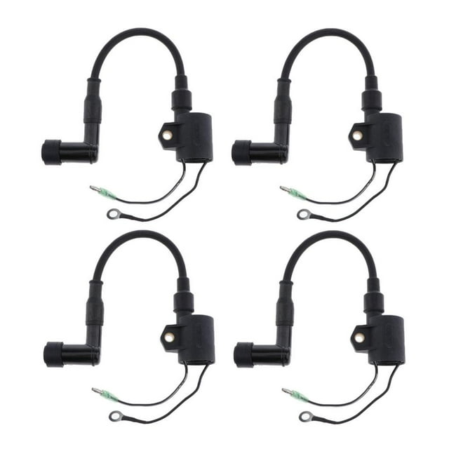 4x Nueva Bobina de Encendido para Motor Fueraborda 40HP de 2 Tiempos Y 3 Cilindros DYNWAVEMX Montaje marino de barcos
