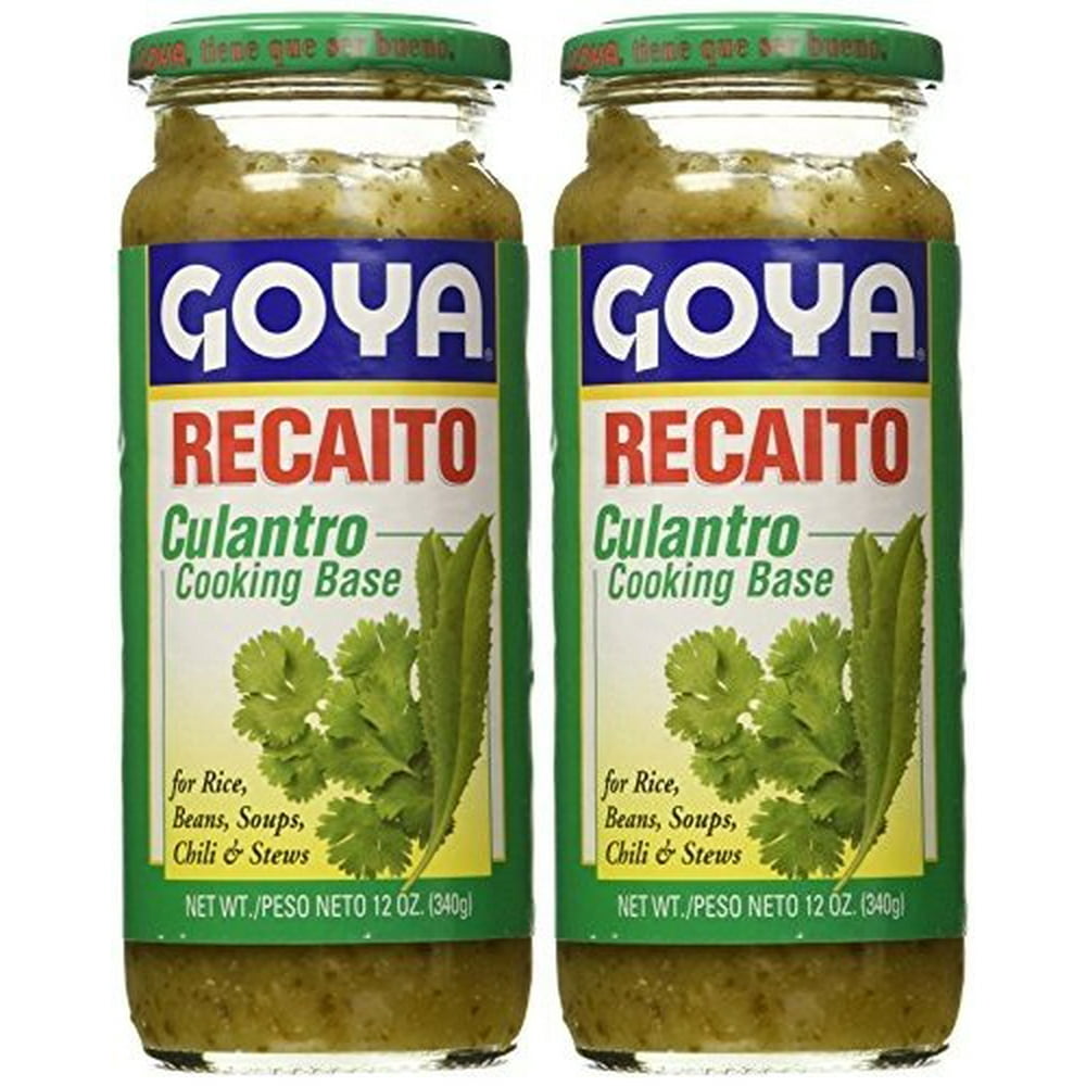 Goya Recaito Culantro Cilantro Cooking Base 12 oz (pack of 2
