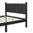 thumbnail image 6 of MODERNLUXE Full Size Platform Bed with Headboard & Footboard,Solid Wood Bed Frame with Under Bed Storage for Teens Adults Guests, Easy Assembly,Black, 6 of 8