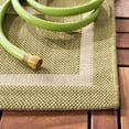 thumbnail image 6 of SAFAVIEH Indoor Outdoor CY6925-244 Courtyard Green / Beige Rug, 6 of 9