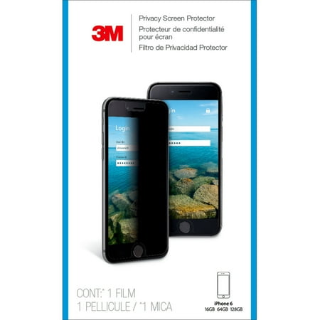 UPC 051128004487 product image for 3m Privacy Screen Protector For Apple Iphone 6 Black - Iphone (mppap003) | upcitemdb.com