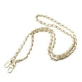 thumbnail image 2 of 2 Uds Correas de Monedero Yinane Accesorios de Bolsa de Repuesto Cadena PU Metal, 2 of 8