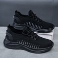 thumbnail image 6 of Men's Running Shoes Lace‑Up Knit Upper Athletic Sneakers with Curved Midsole for Daily Walking and Casual Outdoor Everyday Activities, 6 of 7
