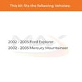 thumbnail image 2 of Max Advanced Brakes - Brake Kit for 2002 2003 2004 2005 Ford Explorer 2002 2003 2004 2005 Mercury Mountaineer Rear Replacement Disc Brake Rotors and Ceramic Brake Pads, 2 of 9