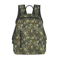 thumbnail image 1 of Fotbe Green Skulls Mochila Ligera para Hombres y Mujeres - Duradera y Resistente al Agua, Ideal para Escuela, Trabajo, Viajes y Uso Diario, 1 of 7