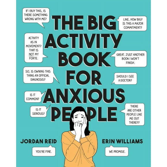 Pre-Owned The Big Activity Book for Anxious People (Paperback) 0525538062 9780525538066