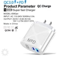 thumbnail image 2 of Qzgyoool Universal USB C Charger Set with Multi Adapter for iPad & Phone, 5V 60Hz, Cable Included, 2 of 9