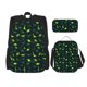 thumbnail image 1 of Disketp Dinosaurs Mochila Estampada de Gran Capacidad con Lonchera y Estuche, Set de 3 Piezas para Estudiantes, 1 of 7