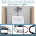 thumbnail image 3 of for Sloan F-56-A Regal Spud Coupling Assembly, 1-1/2" x 3" - Includes Flange, Slip Joint Gasket and Friction Ring - for Sloan Regal Flushometers, 0306145, 3 of 7