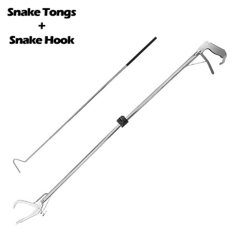 IC ICLOVER 52 Inch Aluminum Alloy Snake Tongs, Professional Standard A –  icloverhunting