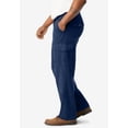 thumbnail image 3 of Boulder Creek By Kingsize Men's Big & Tall  Renegade Side-Elastic Waist Cargo Pants, 3 of 5