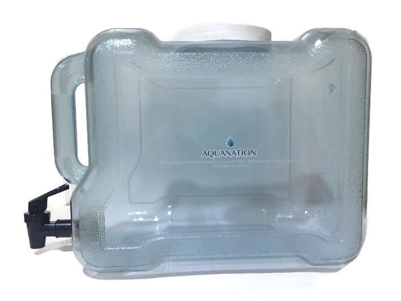 AquaNation 2 gal BPA Free Water Bottle with Faucet & Handle
