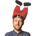 thumbnail image 1 of Sombrero de Navidad, sombrero divertido, novedad, sombrero de Papá Noel, sombreros locos, sombrero de elfo, sombrero de pantalones de Papá Noel, 1 of 5
