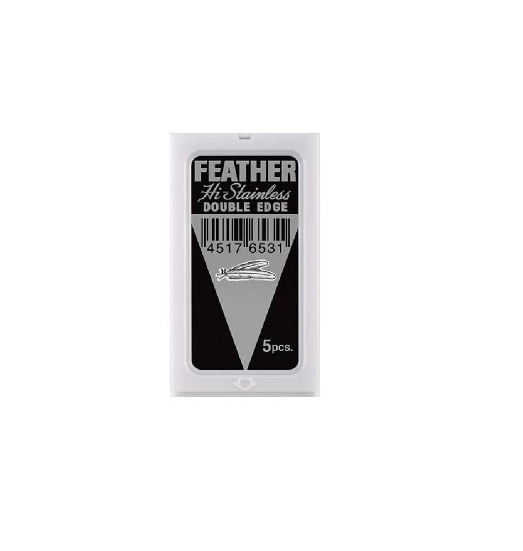 Feather HiStainless Double Edge Safety Razor Blades