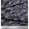 thumbnail image 3 of Soimoi Purple Rayon Fabric Leopard Animal Skin Print Fabric by Yard 42 Inch Wide, 3 of 3