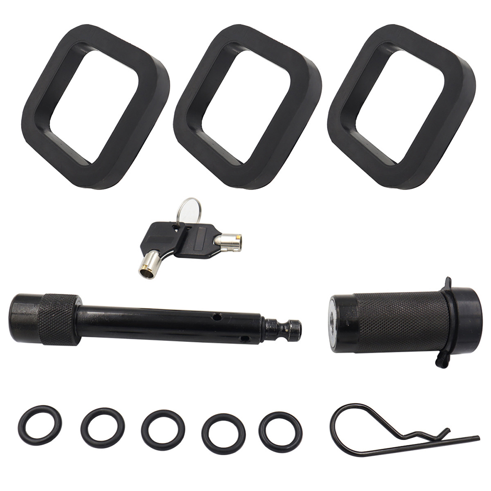 iSpchen Trailer Hitch Lock Antitheft Steel Locking Hitch with 2 Keys