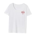 thumbnail image 3 of Camiseta para mujer disfraz suave señoras clásico moderno ligero básico camiseta XL, 3 of 7